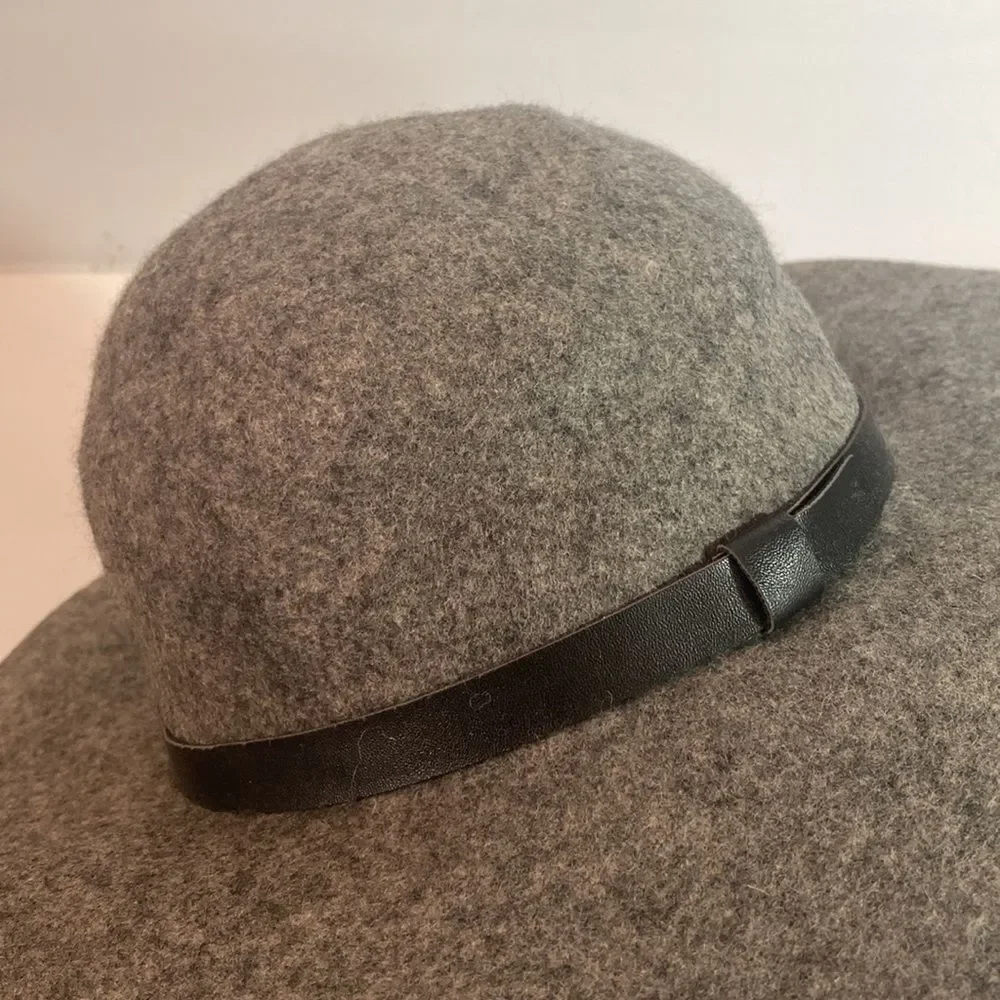 Wool Womens Gray Hat